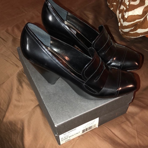 Vince Camuto high heel loafers!! Size 10..hot - Picture 2 of 4